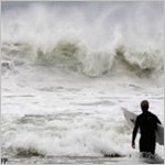 بالصور: اعصار ساندي يضرب “بقوة” الساحل الشرقي للولايات المتحدة