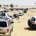 أطول قافلة سيارات عبر صحراء الإمارات تدخل «غينيس»