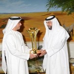 الإمارات: رئيس الدولة يتسلم كأس أبطال الأندية الخليجية من سيف بن زايد