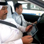 أجهزة لوحية لفحص السائقين في دبي