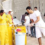 السعودية: طلاب المدراس يتطوعون لتنظيف شوارع العاصمة