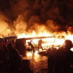 266 قتيلا وجريحا في أعمال العنف في العاصمة الأوكرانية
