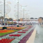 عدد الزهور والزوار يتضاعف في «ربيع الرياض 2014»
