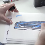 فولكس واجن تنشر فيديو تشويقي لسيارتها الإختبارية Vision GTI