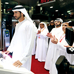 حمدان بن محمد يدشن التشغيل الرسمي لترام دبي