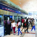 خدمات مترو دبي ومحطاته تعمل دون توقف خلال فعاليات رأس السنة