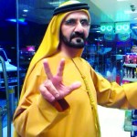 صورة محمد بن راشد داخل سوبرماركت محطة بترول تنتشر عبر مواقع التواصل