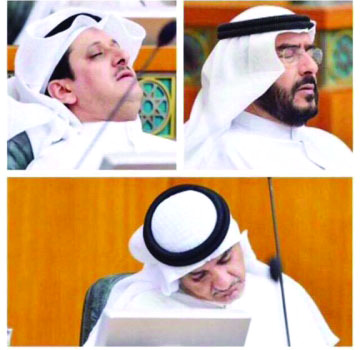 نوم غالبية نواب «البرلمان» الكويتي يغلب على جلسة محاسبة