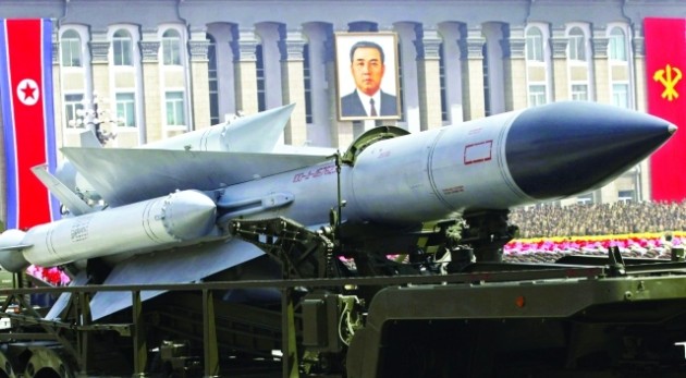 North Korea test-fires missiles into East Sea