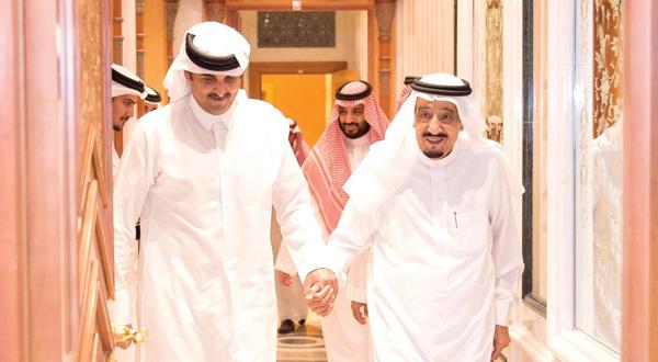قمة سعودية ـ قطرية في مكة تبحث التعاون الثنائي والمستجدات الخليجية والعربية والدولية