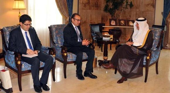 الأمير خالد الفيصل يستقبل الممثل التركي لدى منظمة التعاون الإسلامي