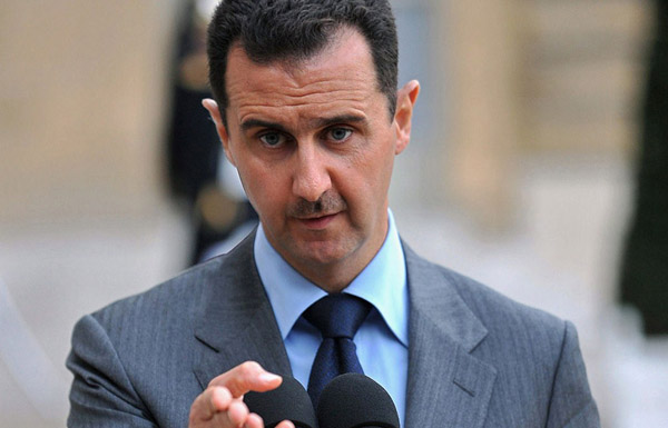 قصف موكب بشار الأسد.. وأنباء عن إصابات