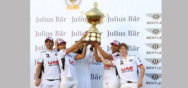 ميثاء بنت محمد تقود «الإمارات» إلى الفوز بكأس «جوليوس باير» للبولو