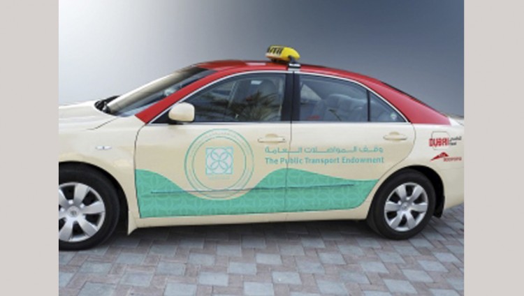 «طرق دبي» تطلق أول مركبة أجرة وقفية على مستوى العالم