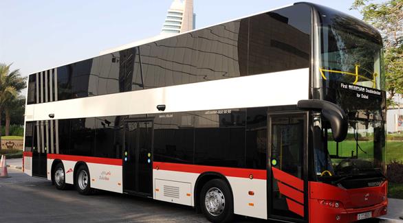 إطلاق خط جديد للحافلات العامة في دبي غداً