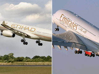 «الاتحاد» و«الإمارات» ضمن أفضل 10 شركات طيران في العالم