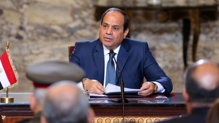 الرئيس المصري يجدد تأكيده : جزيرتا تيران وصنافير سعوديتان