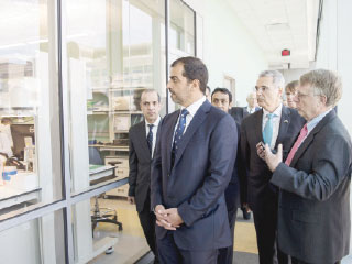 افتتاح مبنى الشيخ زايد لأبحاث أمراض السرطان في هيوستن