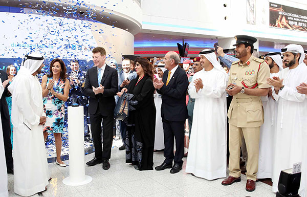 أحمد بن سعيد يفتتح رسمياً «الكونكورس دي» بمطار دبي