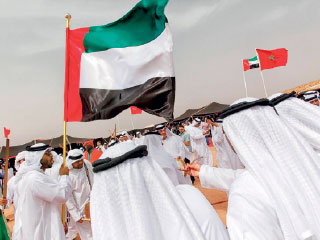 تراث الإمارات يتألق في «موسم طانطان»