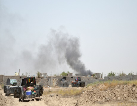 القوات العراقية تتقدم وتحرر 4 قرى ومعمل غاز جنوبي الفلوجة