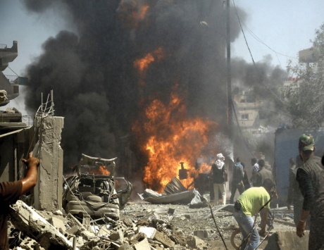 55 قتيلاً و140 جريحاً في تفجير بالقامشلي شمال شرقي سوريا