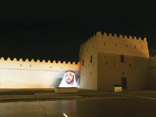 مرشد سياحي «إلكتروني» يحكي قصة حضارة وطن في قصر المويجعي