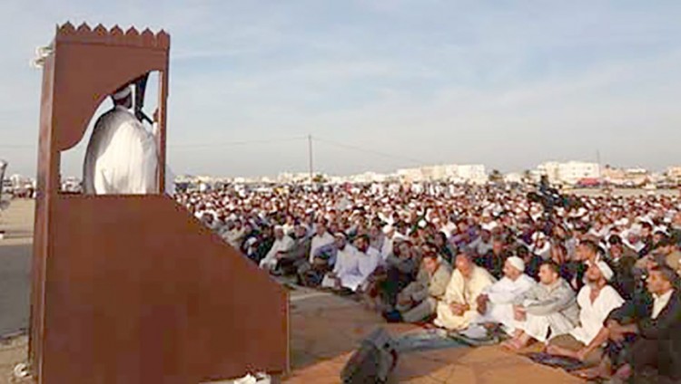 حظر صلاة العيد خارج المساجد في تونس