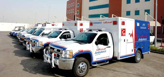 إسعاف دبي تنشر 98 سيارة و708 مسعفين طوال أيام العيد