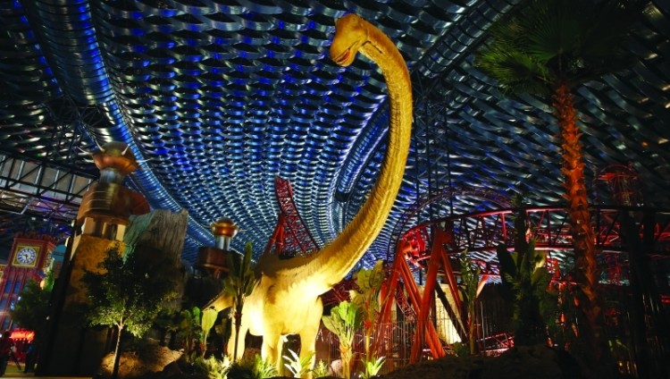 ديناصورات وأشباح تتجمع في دبي 30 أغسطس