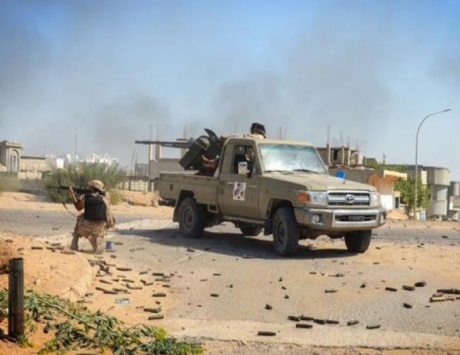 القوات الليبية تسيطر على مبنى الأمن الداخلي في سرت