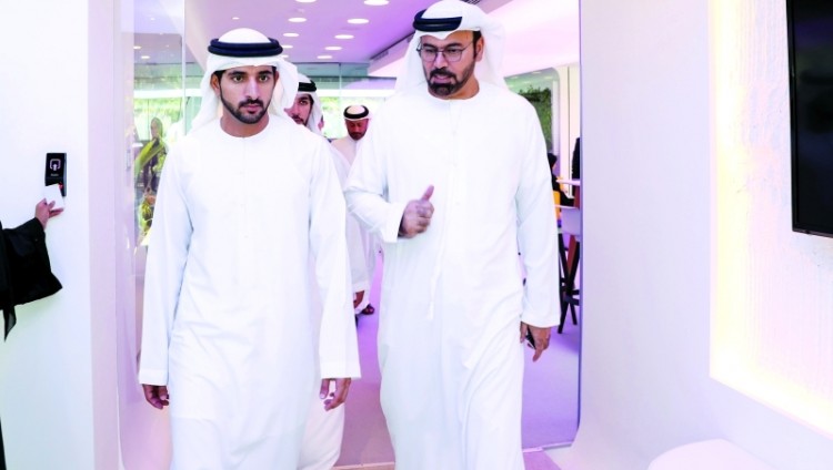 حمدان بن محمد خلال زيارته مؤسسة دبي للمستقبل:  المستقبل في نظر محمد بن راشد هو اليوم