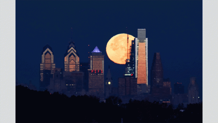 بالصور..القمر العملاق يظهر في مدن العالم