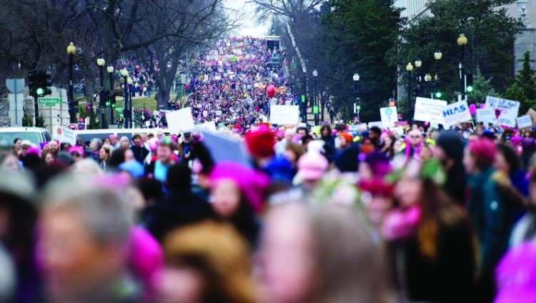 نساء العالم يحشدن 670 مسيرة ضد ترامب