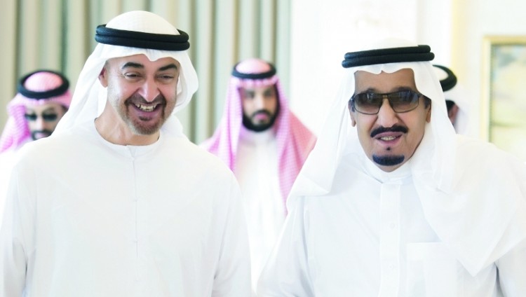 محمد بن زايد: ماضون والسعودية نحو خدمة المصالح الاستراتيجية
