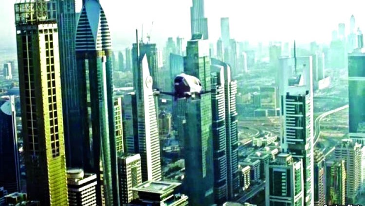 تاكسي دبي الجوي ذاتي القيادة سيغير تصميم المباني في مدن المستقبل