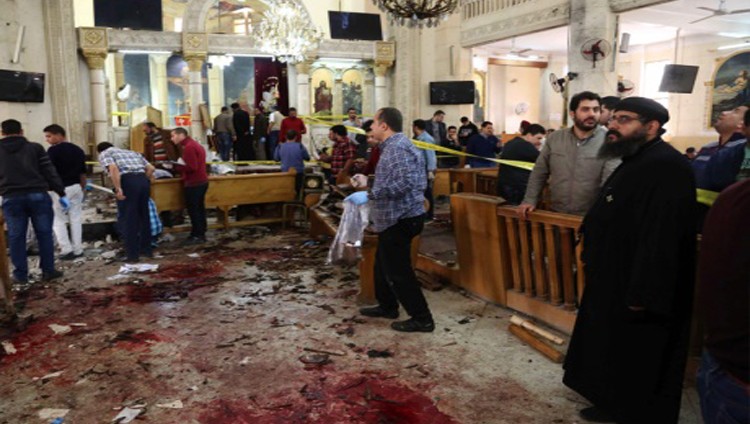 الإرهاب يضرب كنيستين في طنطا والإسكندرية في عيد الشعانين