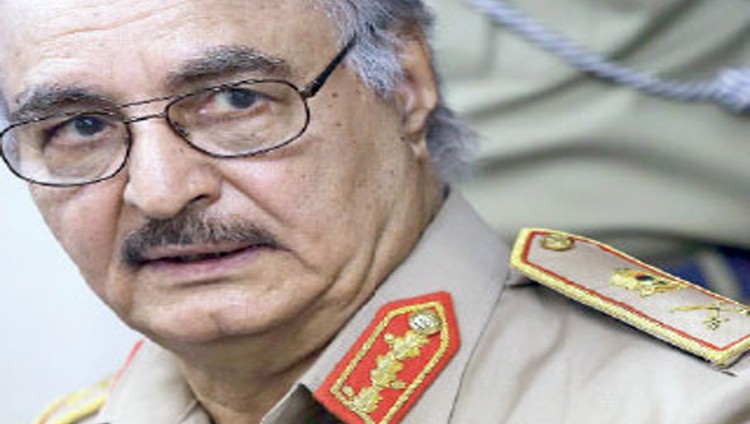 حفتر يتهم قـطر رسمياً بتمويل الإرهاب في ليبيا