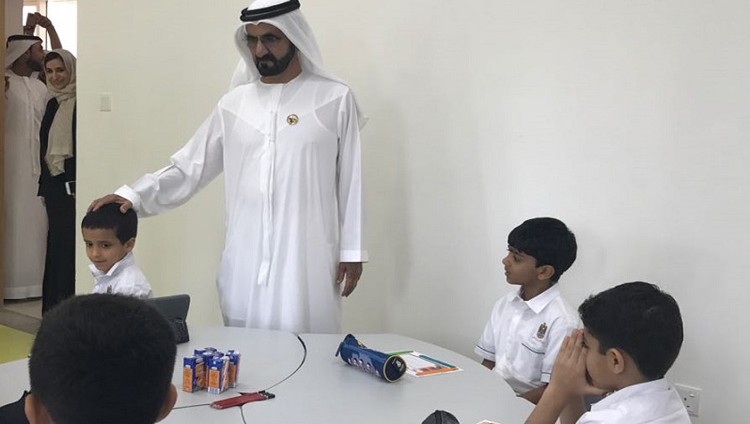 محمد بن راشد يزور عدداً من مدارس وزارة التربية والتعليم في دبي