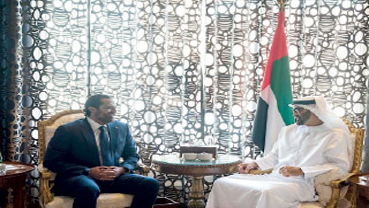 محمد بن زايد: الإمارات تقف إلى جانب لبنان