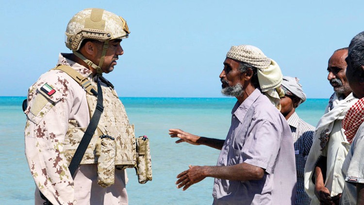 القوات المسلحة الإماراتية تؤمّن عمليات الصيد في الساحل الغربي اليمني وتنظمها