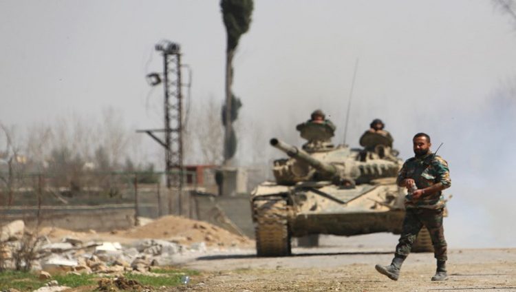 قوات النظام تقتحم بلدة رئيسية في الغوطة المحاصرة