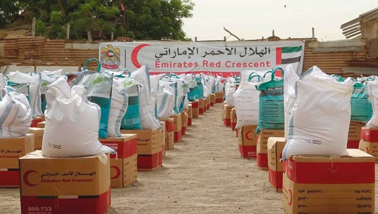 35 ألف يمني في الحديدة يستفيدون من المساعدات الإماراتية خلال 4 أيام