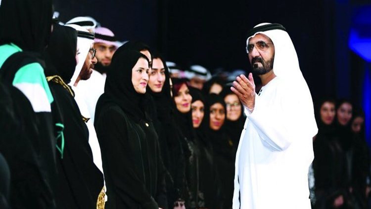 محمد بن راشد: الإماراتية أخت وشريكة وعضيدة في مسيرة التنمية