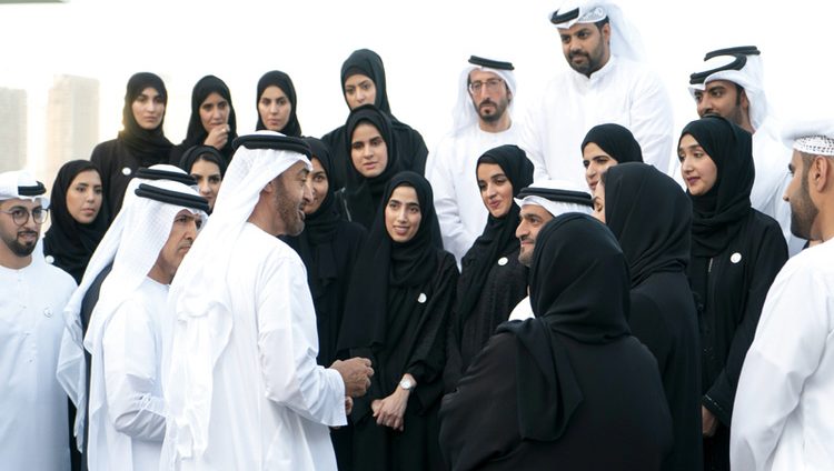 محمد بن زايد: الإمارات أصبحت نموذجاً في تأهيل الكوادر الوطنية المبدعة