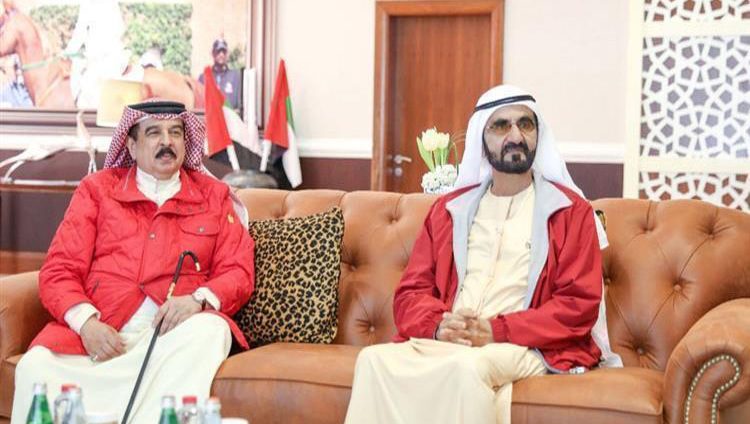 محمد بن راشد خلال لقائه ملك البحرين: توافق رؤى البلدين حول مجمل القضايا