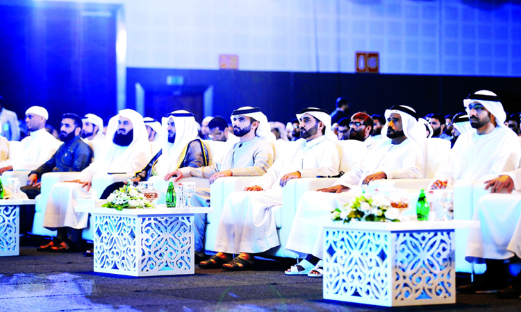 منصور بن محمد يشهد افتتاح ملتقى المنار العالمي للتسامح في دبي