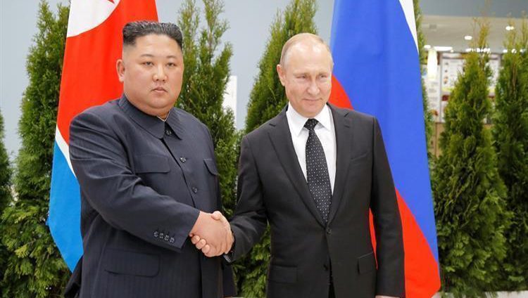 انطلاق أعمال القمة بين بوتن وكيم في روسيا