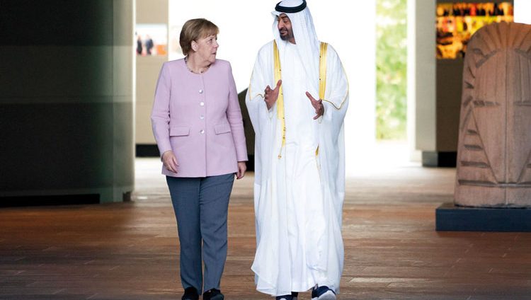 محمد بن زايد يؤكد التوافق بين الإمارات وألمانيا حول مكافحة التطرف والإرهاب ونبذ سياسات التخريب وخطاب الكراهية