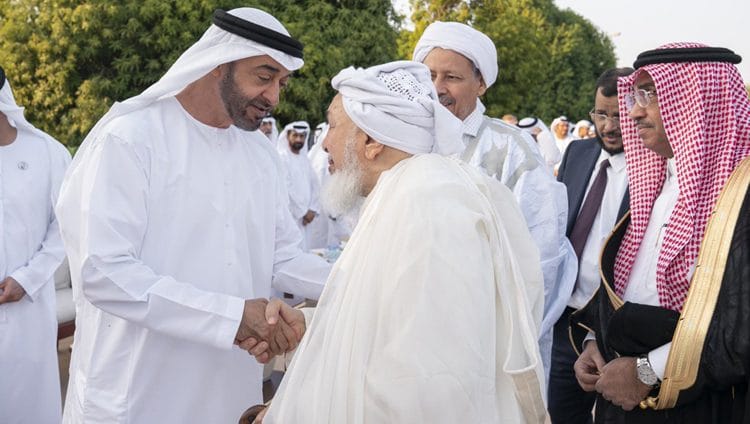 محمد بن زايد: نهج الإمارات يقوم على إعلاء القيم الإنسانية